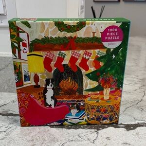 Galison Fireside Friends 1000-piece Puzzle